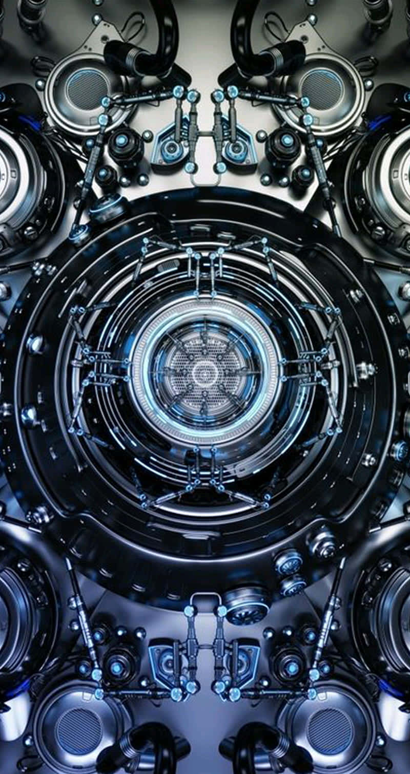 Take a Look Inside Iron Man's Technology Wallpaper