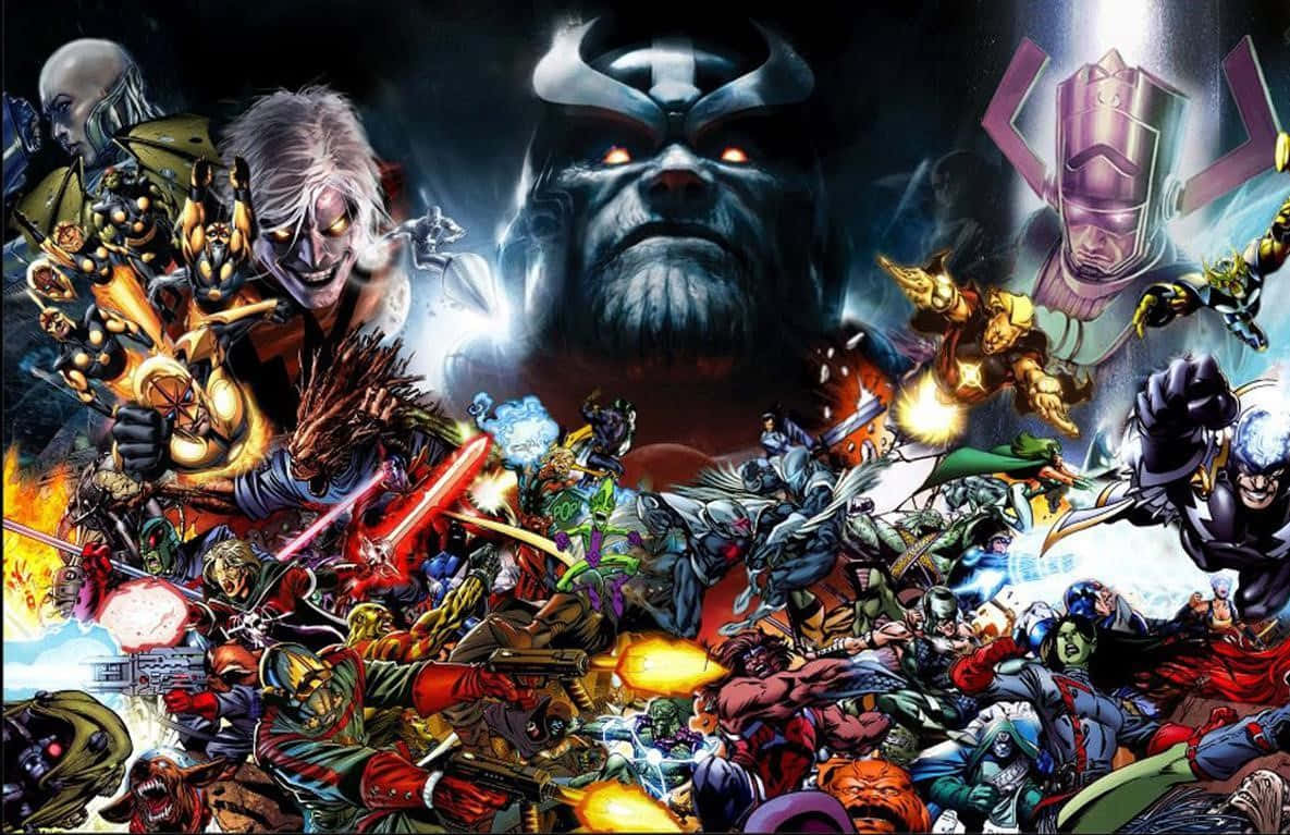Iron Man Villains Unite Wallpaper