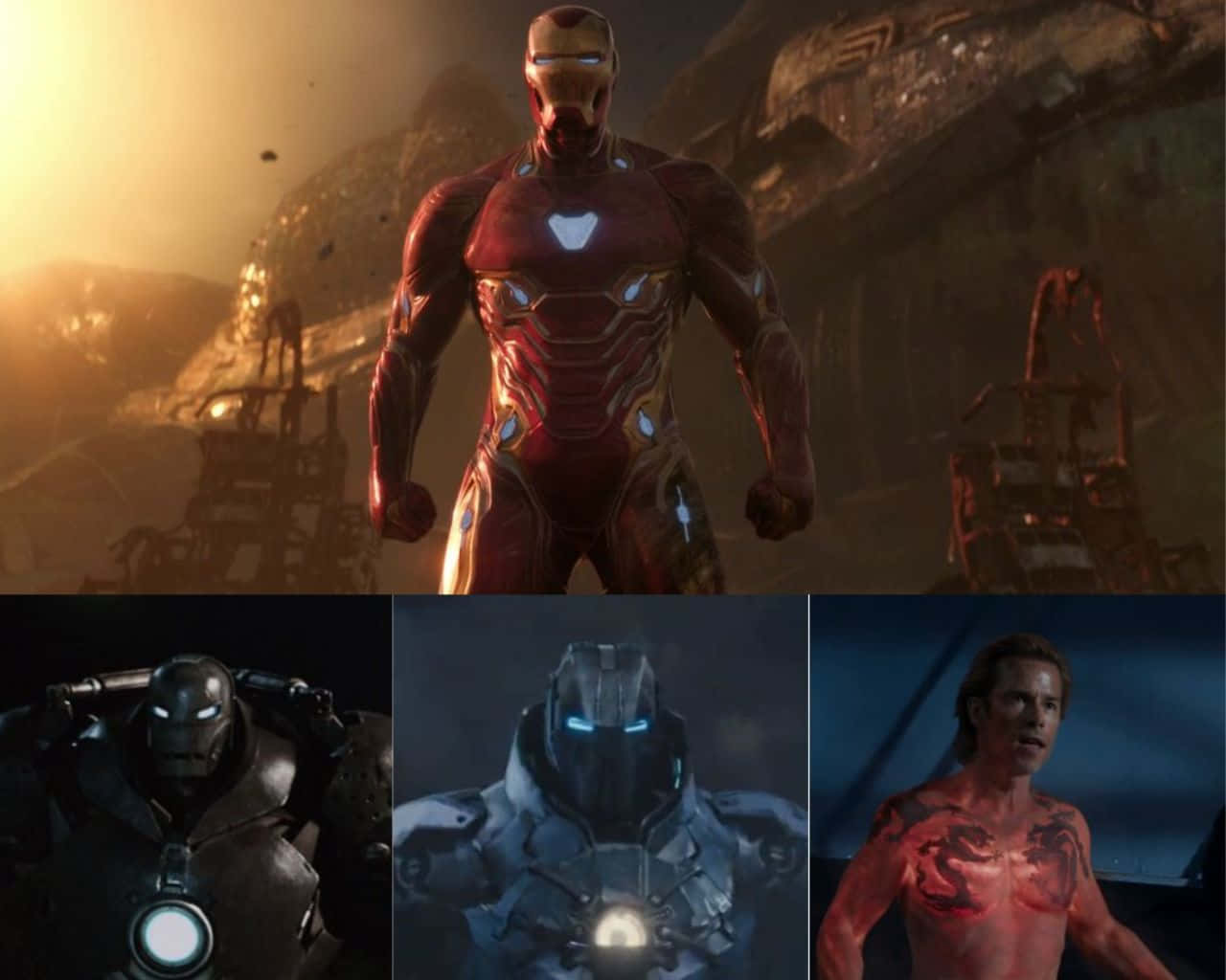 Tony Stark Suits Up to Take on Killian Wallpaper