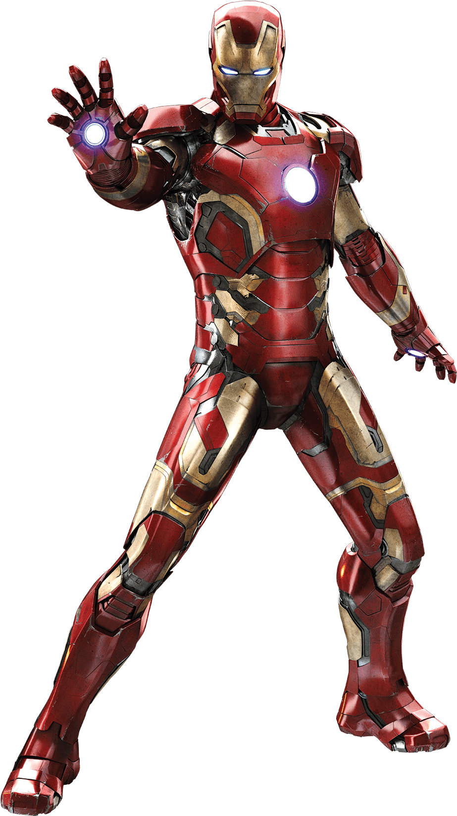 Download Iron Manin Armor Stance | Wallpapers.com