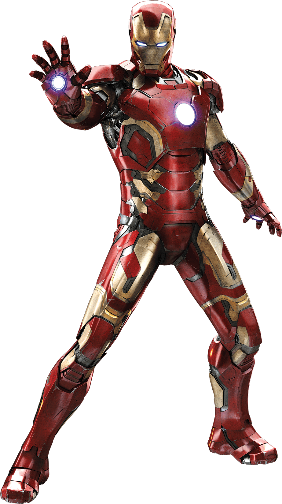 Iron Manin Armor Stance PNG