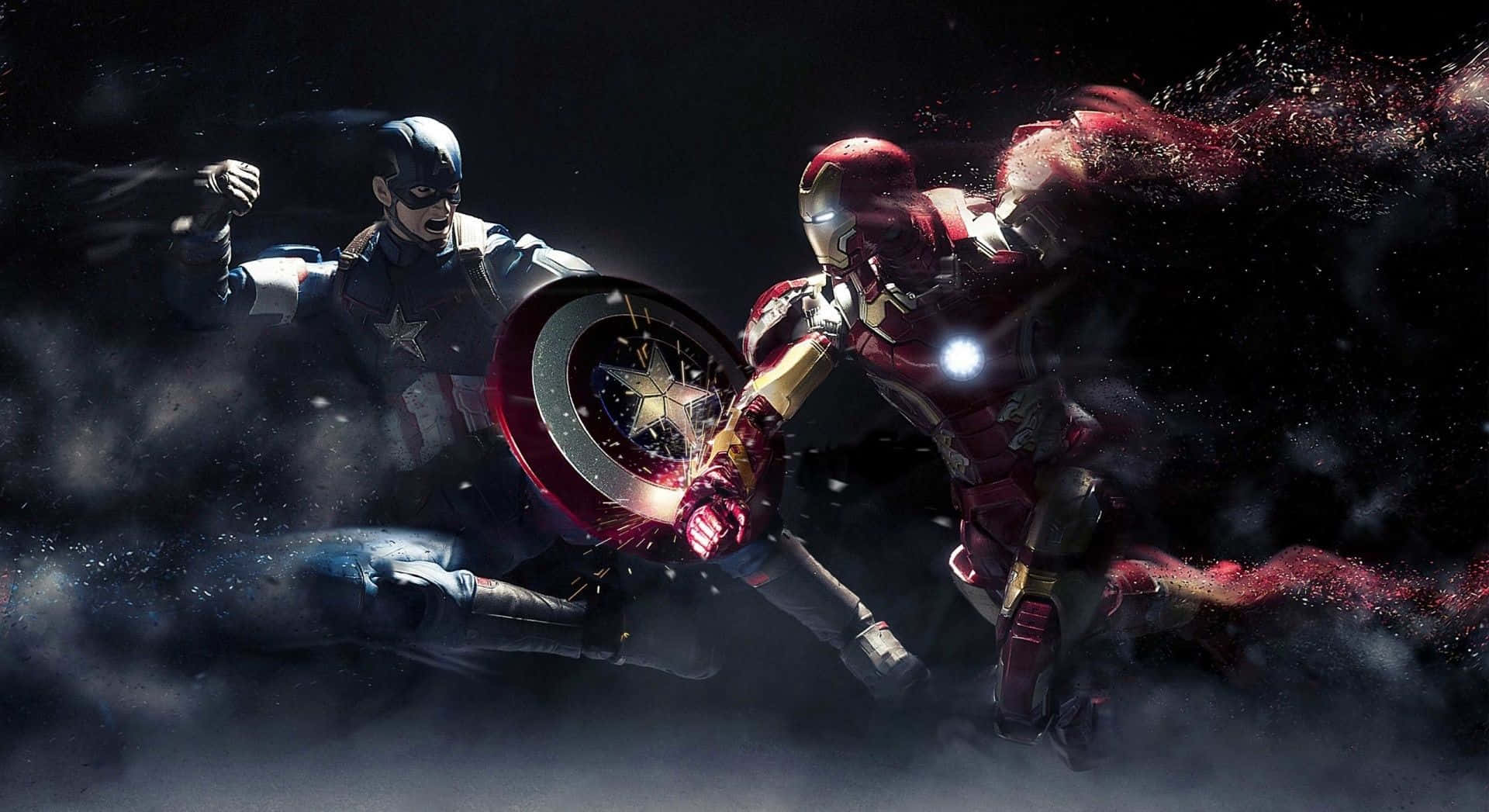 Iron Manvs Captain America Epic Battle