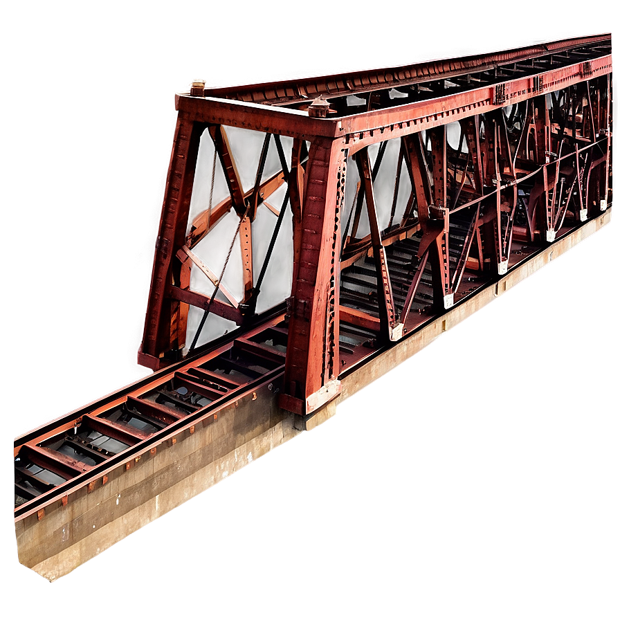 Download Iron Railway Bridge Png 79 | Wallpapers.com