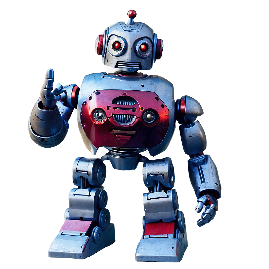 Iron Robot Toy Png 05242024 PNG