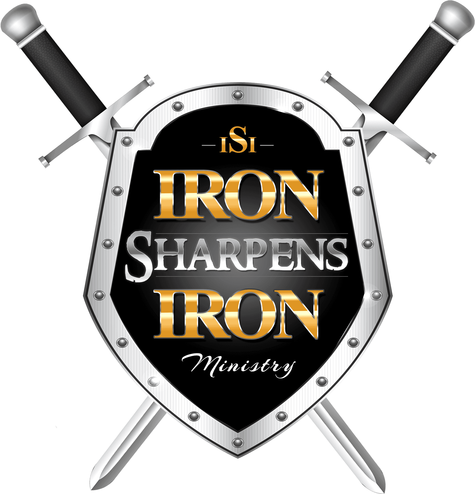 Download Iron Sharpening Iron Shieldand Swords | Wallpapers.com