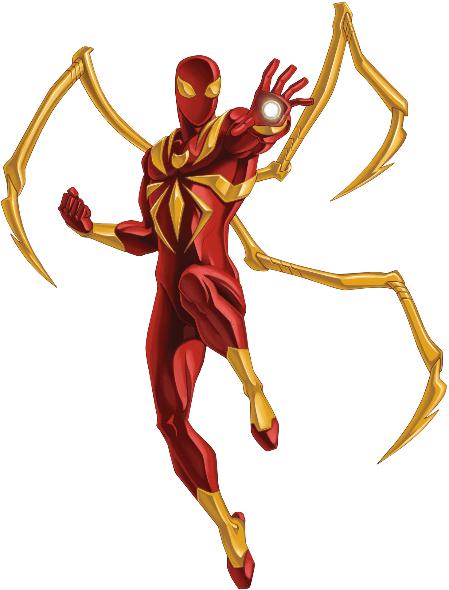 Iron Spider Anime Version PNG