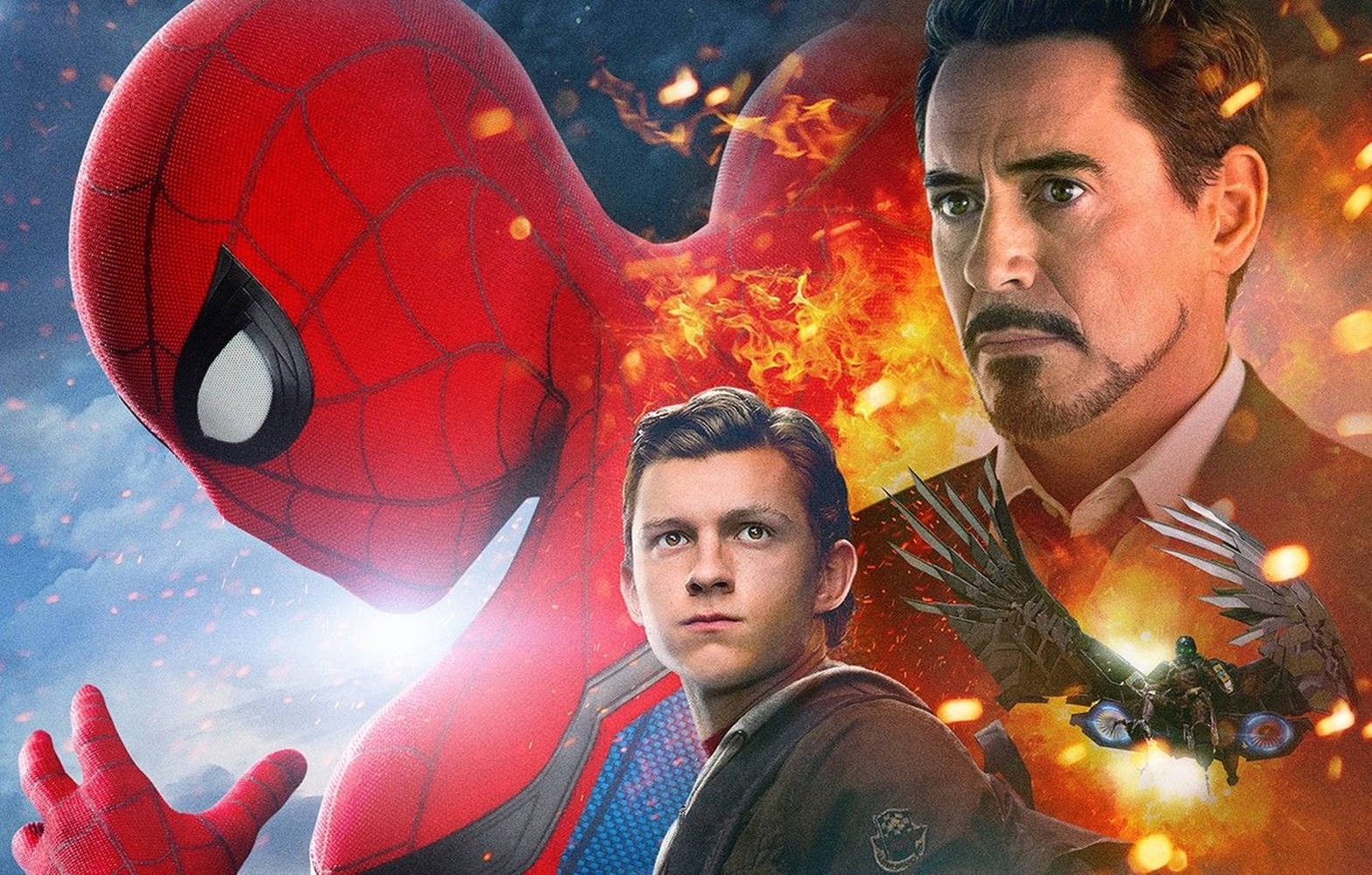 Iron Spider-man Homecoming Poster Wallpaper