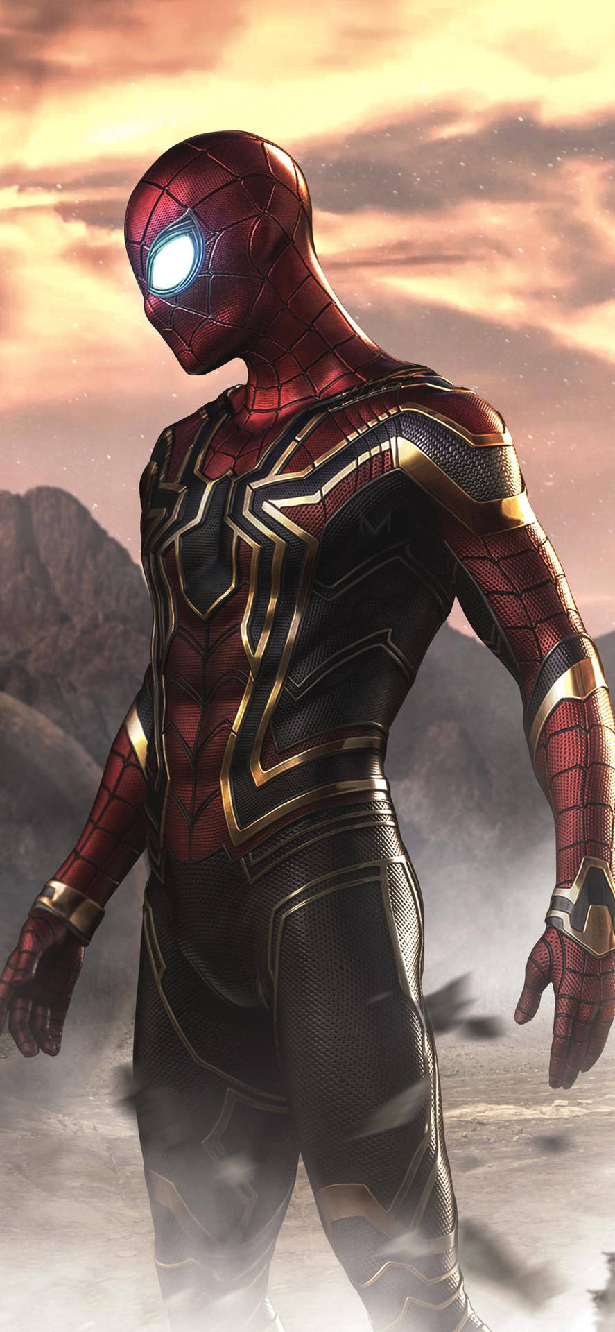 Iron Spider Man Iphone Wallpaper