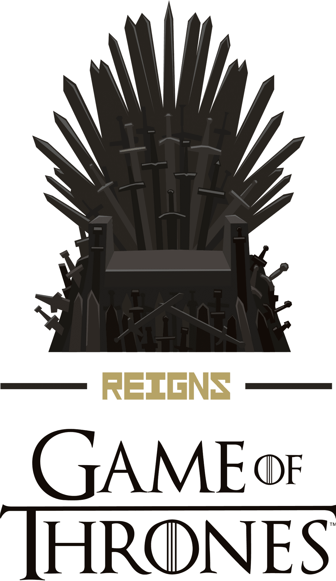 Iron Throne Gameof Thrones Logo PNG