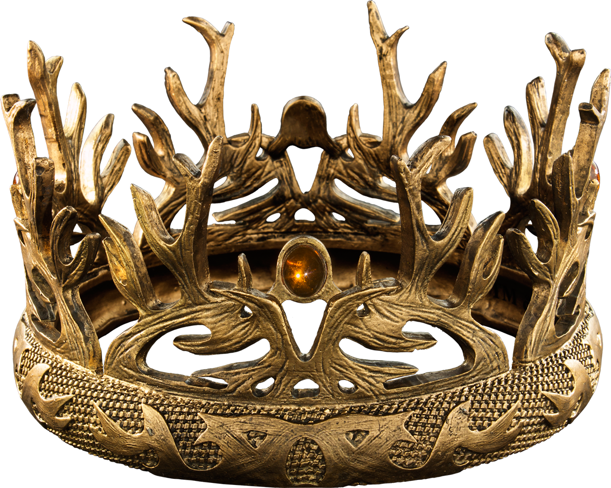 Iron Throne Inspired Crown Image PNG