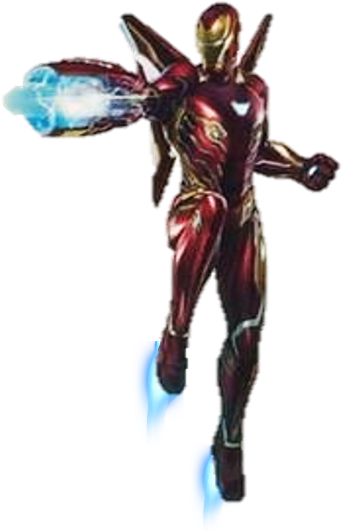 Iron_ Man_ Flying_ Action_ Pose PNG