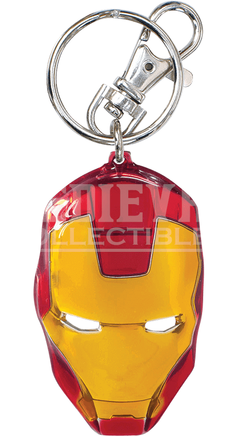 Iron_ Man_ Mask_ Keychain PNG