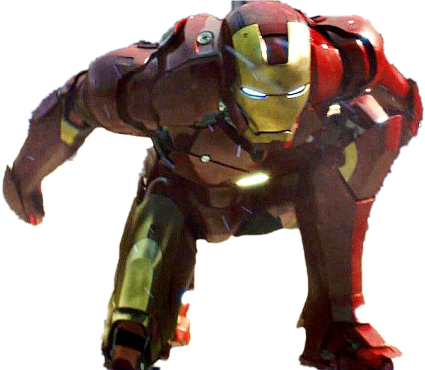 Iron_ Man_in_ Armor_ Action_ Pose PNG