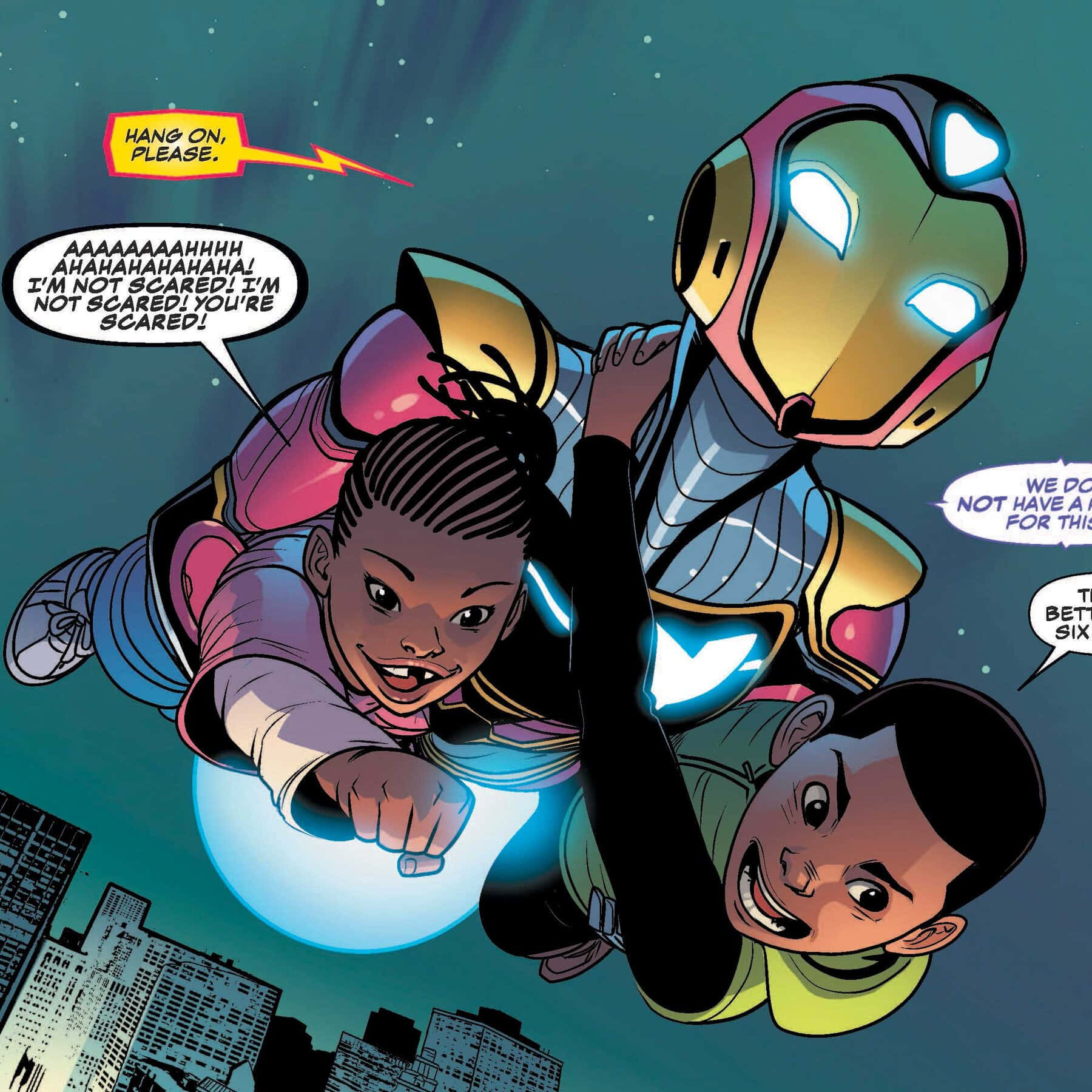Black Panther Teaming Up With Ironheart To Take On Evil Wallpaper