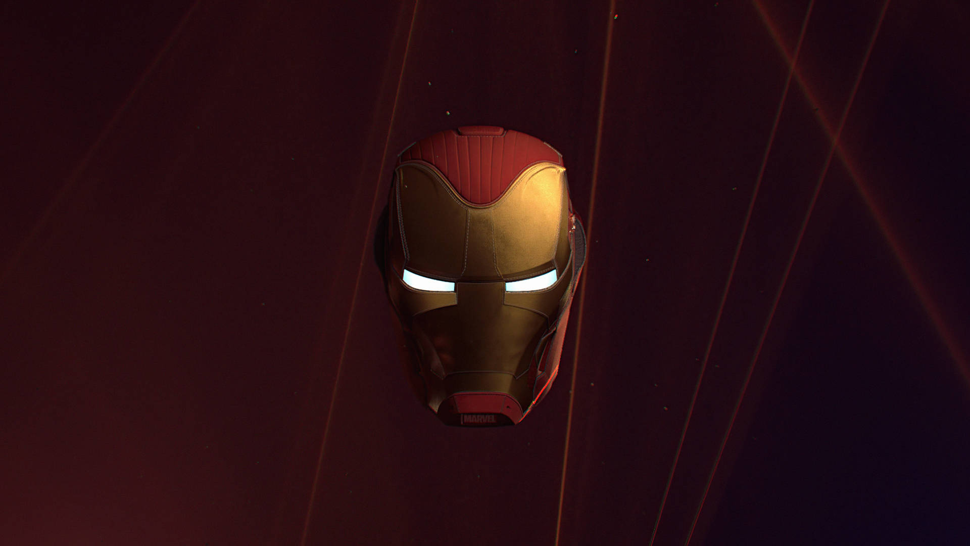 Masken af ​​superhelt Ironman HD brugerdefineret tapet Wallpaper