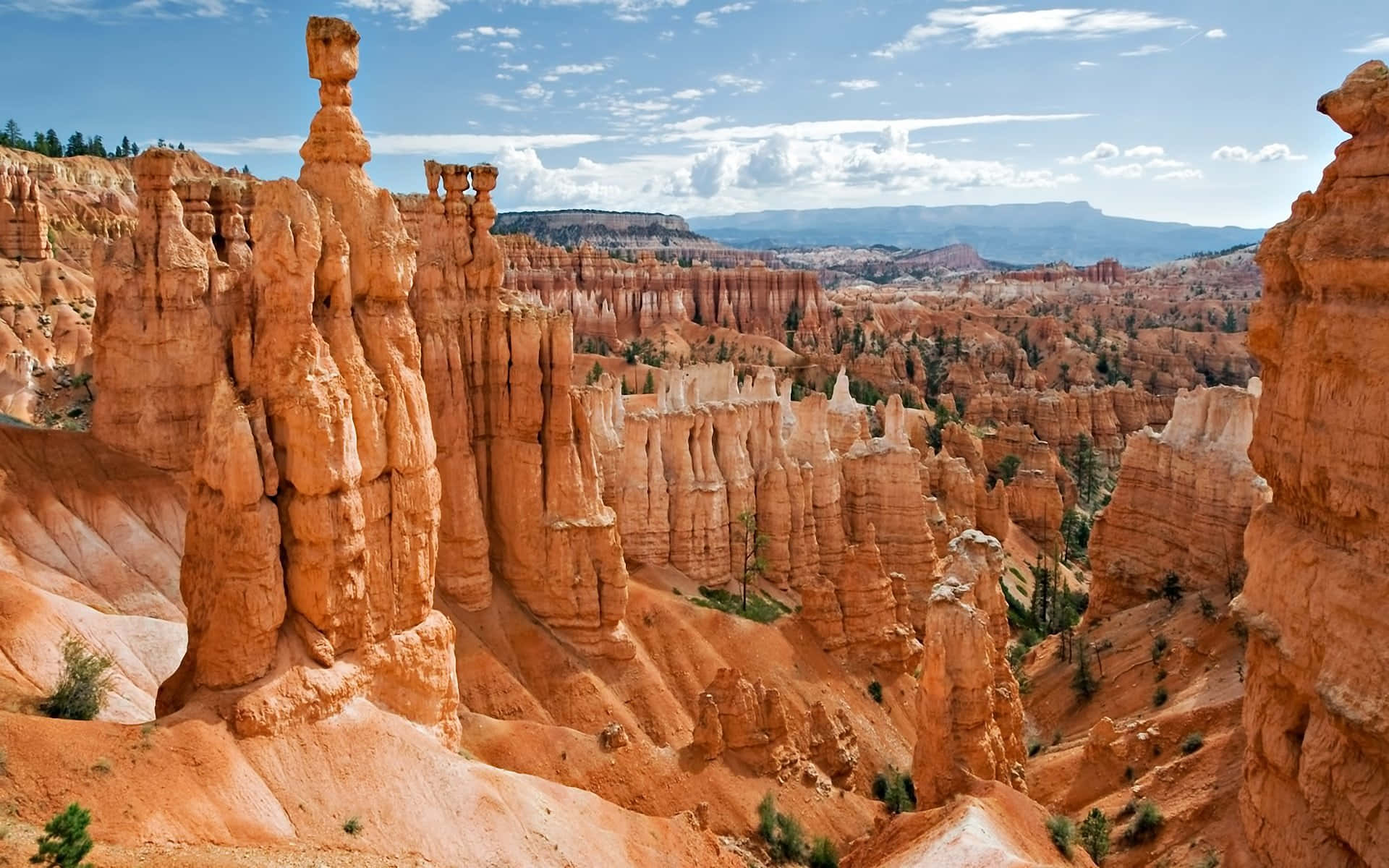 Oregelbundnakolonner Av Berg, Bryce Canyon National Park. (note: As A Language Model, I Am Not A Native Speaker But I Have Been Trained To Translate Texts To Swedish) Wallpaper