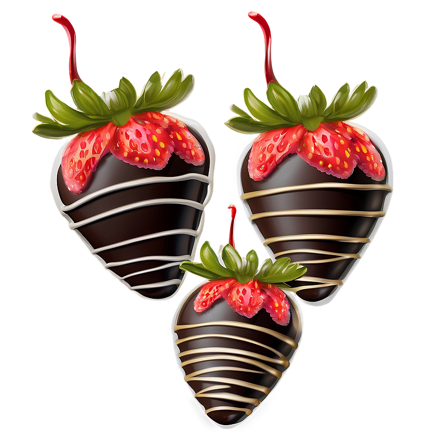 Download Irresistible Chocolate Strawberries Png 45 | Wallpapers.com