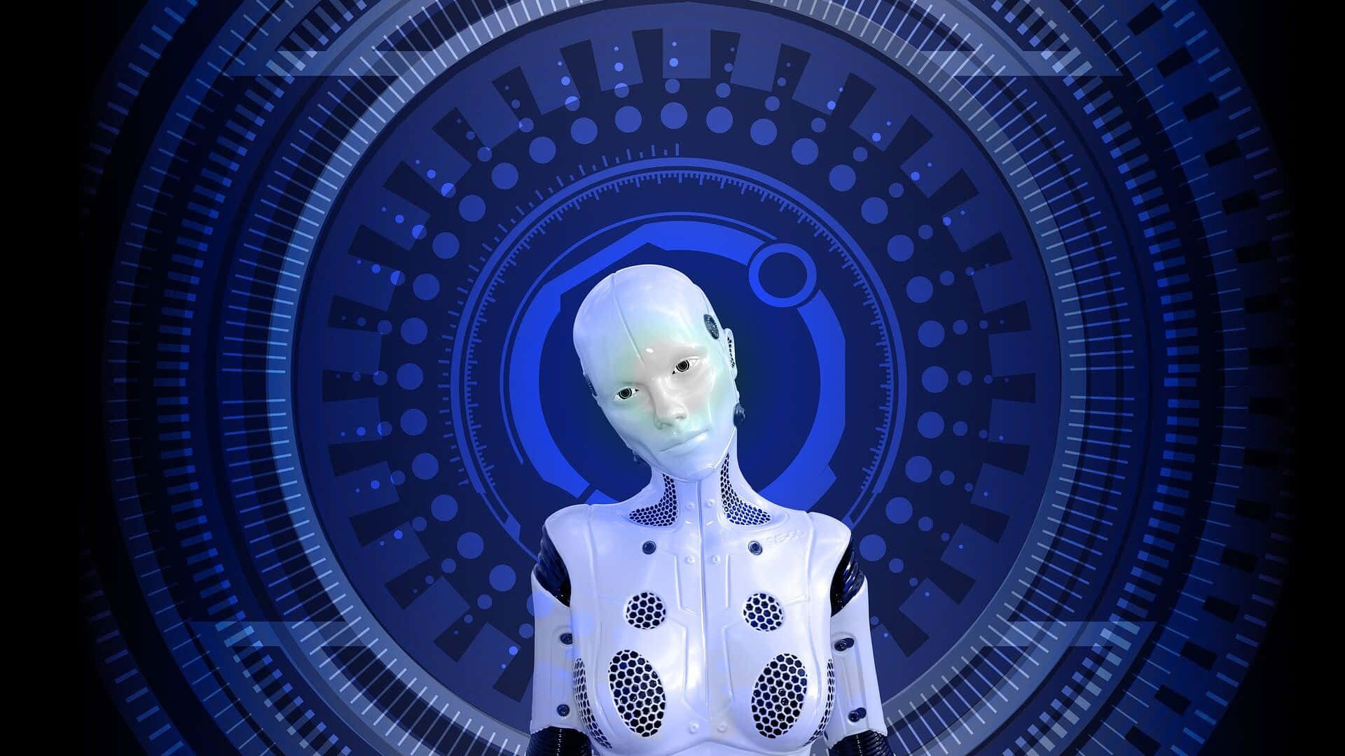 Irreversible Future Robot Wallpaper