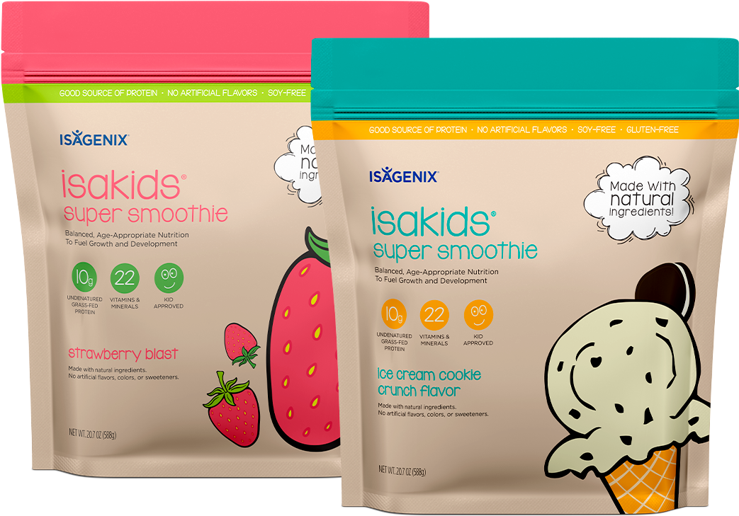Isa Kids Super Smoothie Products PNG