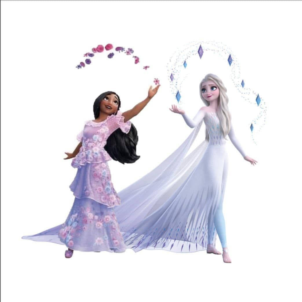 Isabelamadrigal Y Elsa. Fondo de pantalla