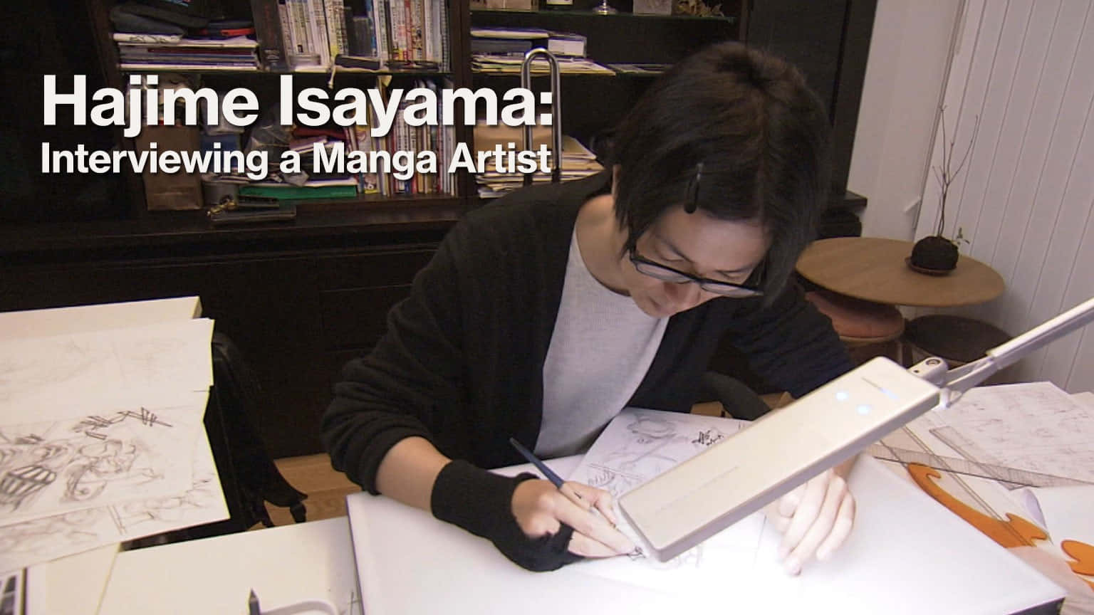 Isayama Hajime, the author of the wildly popular manga series, Attack on Titan Wallpaper