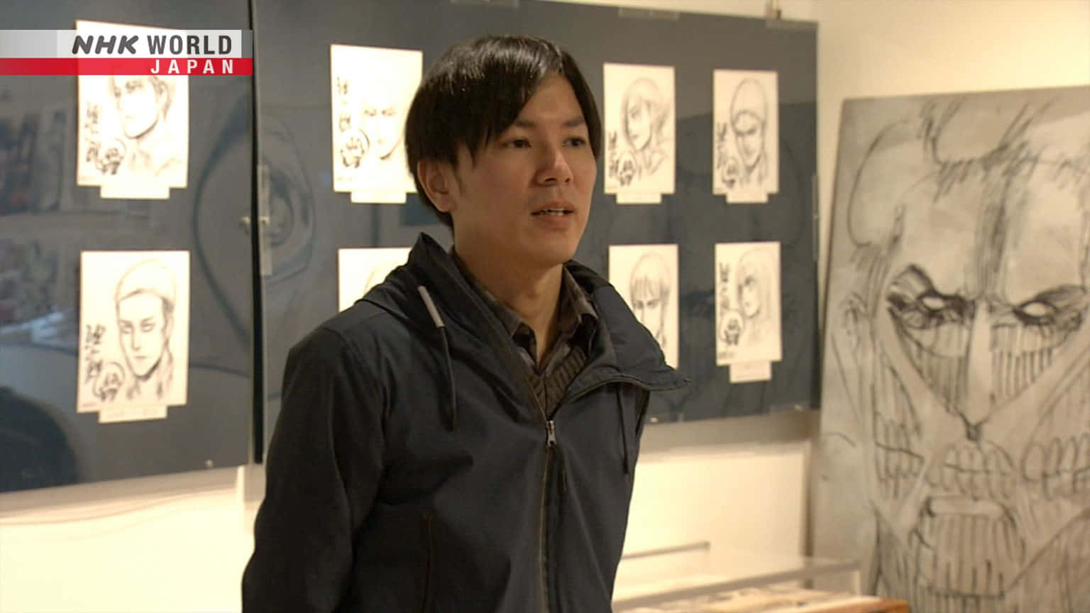 Isayama Hajime, Author of Attack on Titan Wallpaper