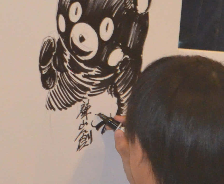 Isayama Hajime – Creator of the Attack on Titan manga Wallpaper