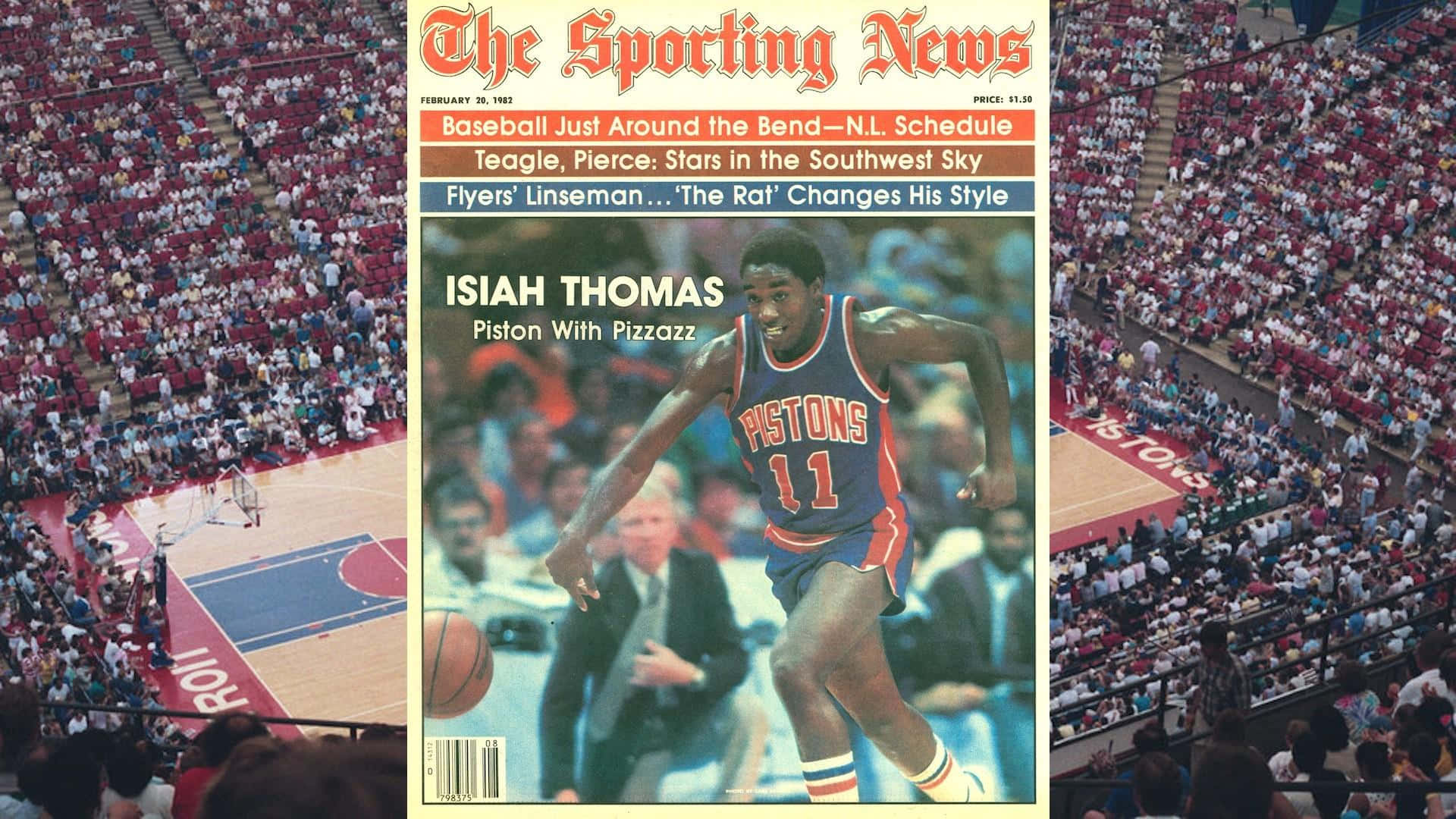 Isiah Thomas The Sporting News Tapet Wallpaper