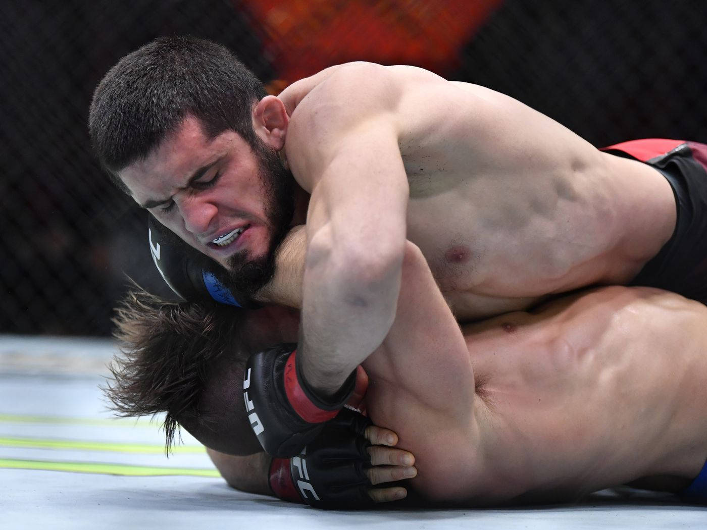 Islam Makhachev Tackle Background