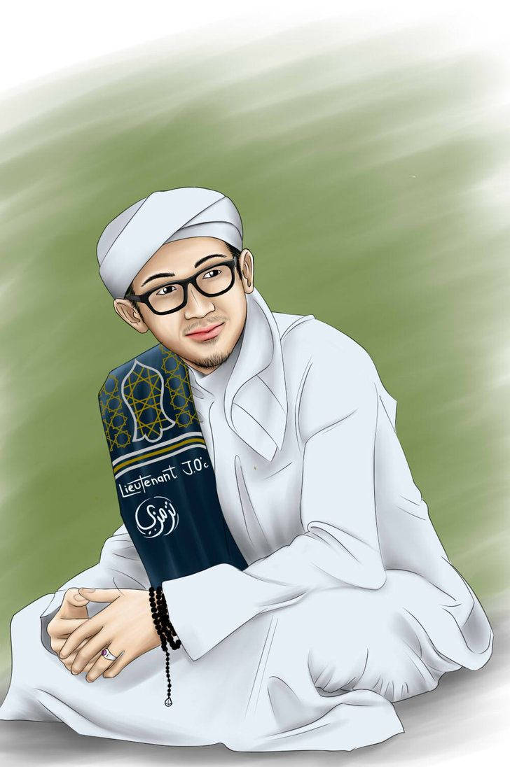 Islamic Boy Vector Art Background
