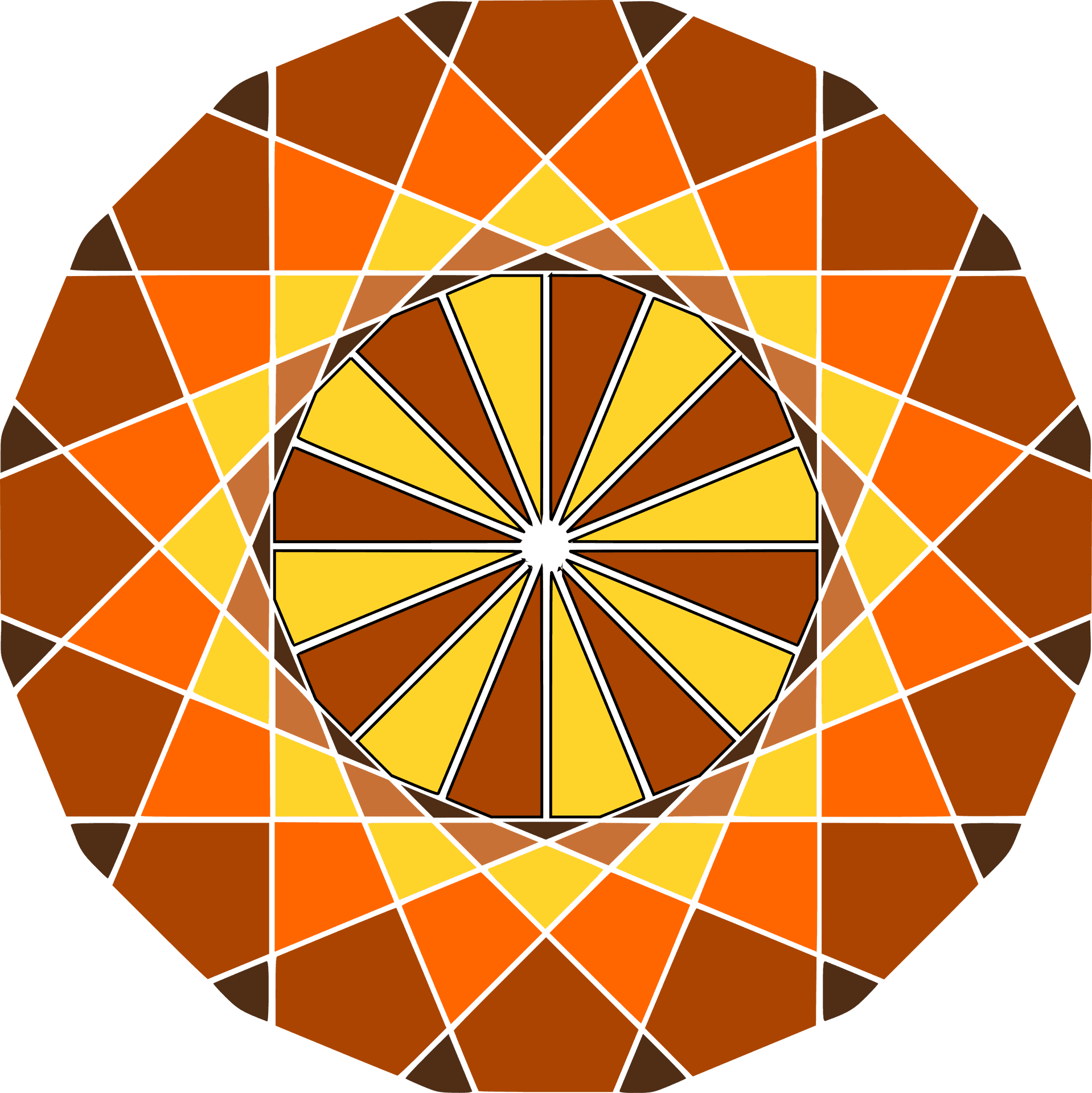 Islamic Geometric Pattern Art.png PNG