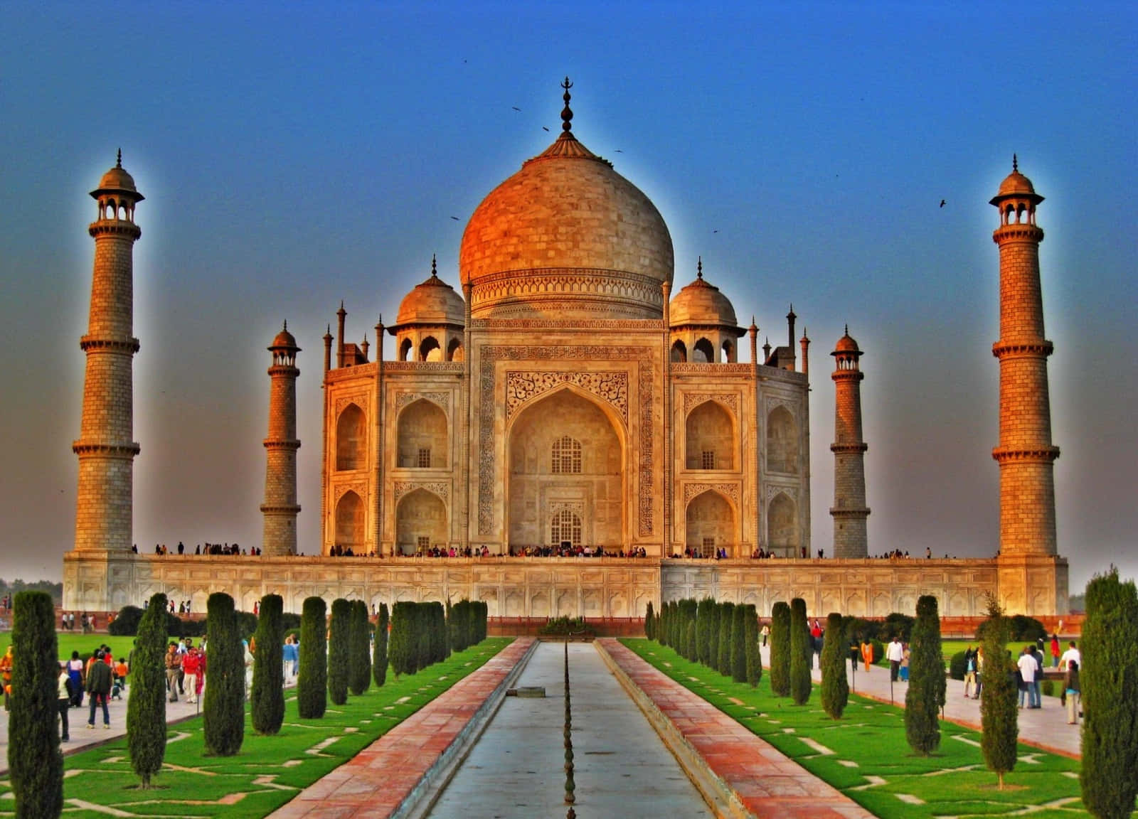 Taj Mahal In Agra, India