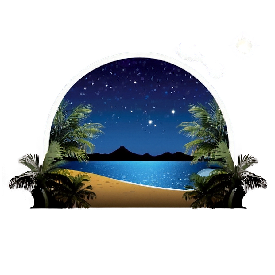 Island Star Gazing Location Png 11 PNG