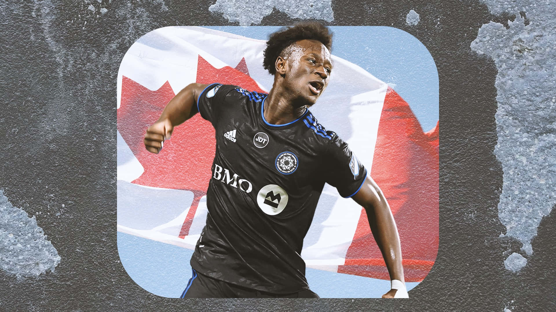 Ismaël Koné Playing For Cf Montréal And Canada Background
