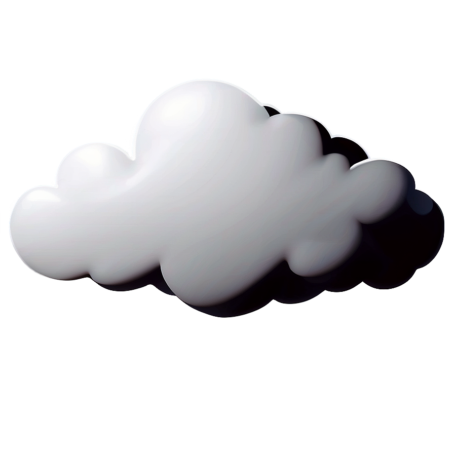 Isolated Cloud Vector Image Png Pey37 PNG
