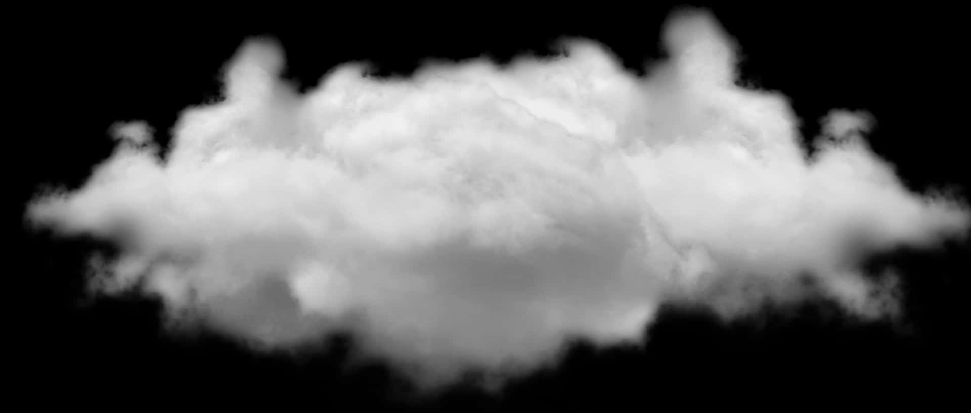 Isolated Cloudon Black Background.jpg PNG