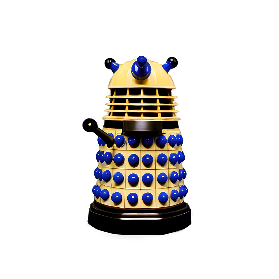 Isolated Dalek Figure Png 06242024 PNG