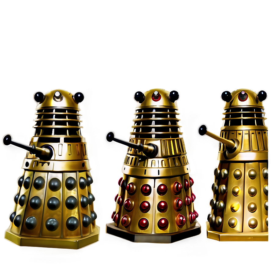 Isolated Dalek Figure Png Ogw85 PNG