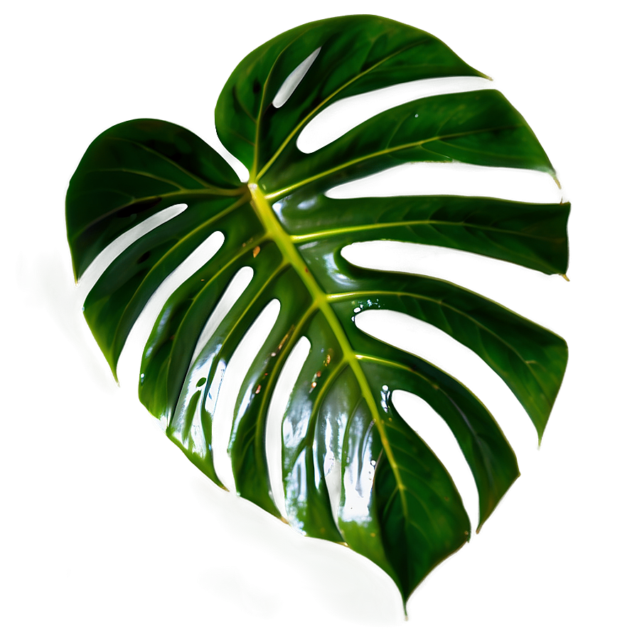 Isolated Monstera Leaf Png 81 PNG