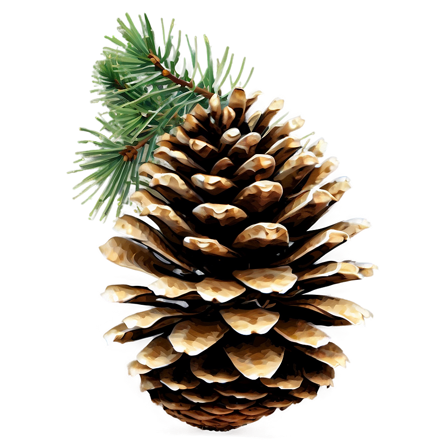 Isolated Pine Cone Png 06202024 PNG