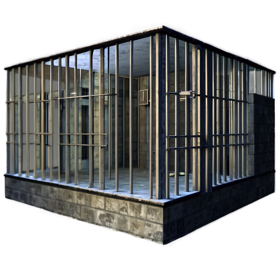 Isolated Prison Cell Png 06202024 PNG