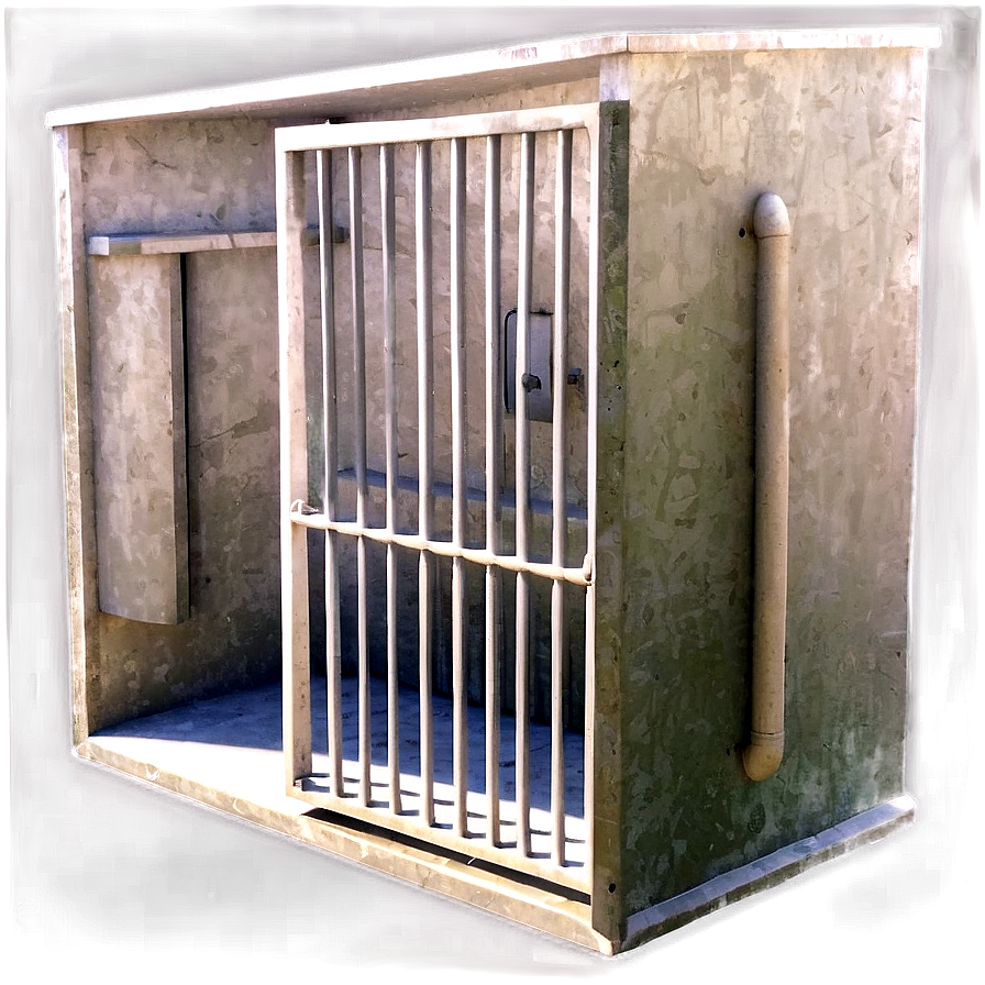 Isolated Prison Cell Png Fim PNG