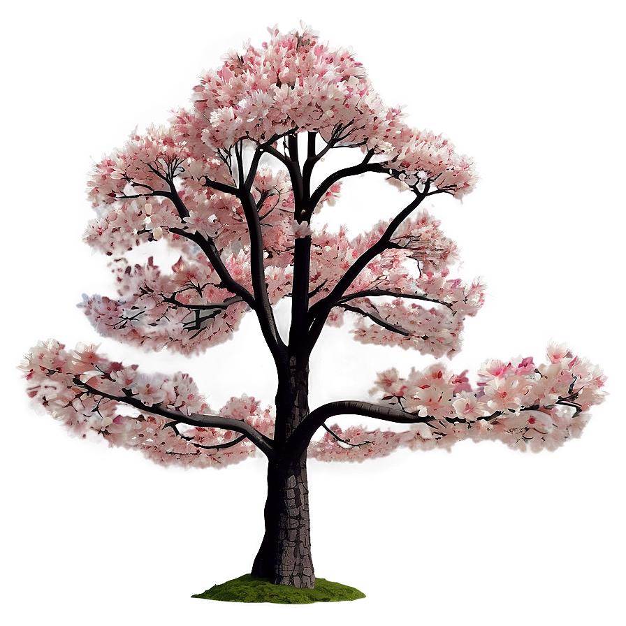 Isolated Single Sakura Tree Png 61 PNG