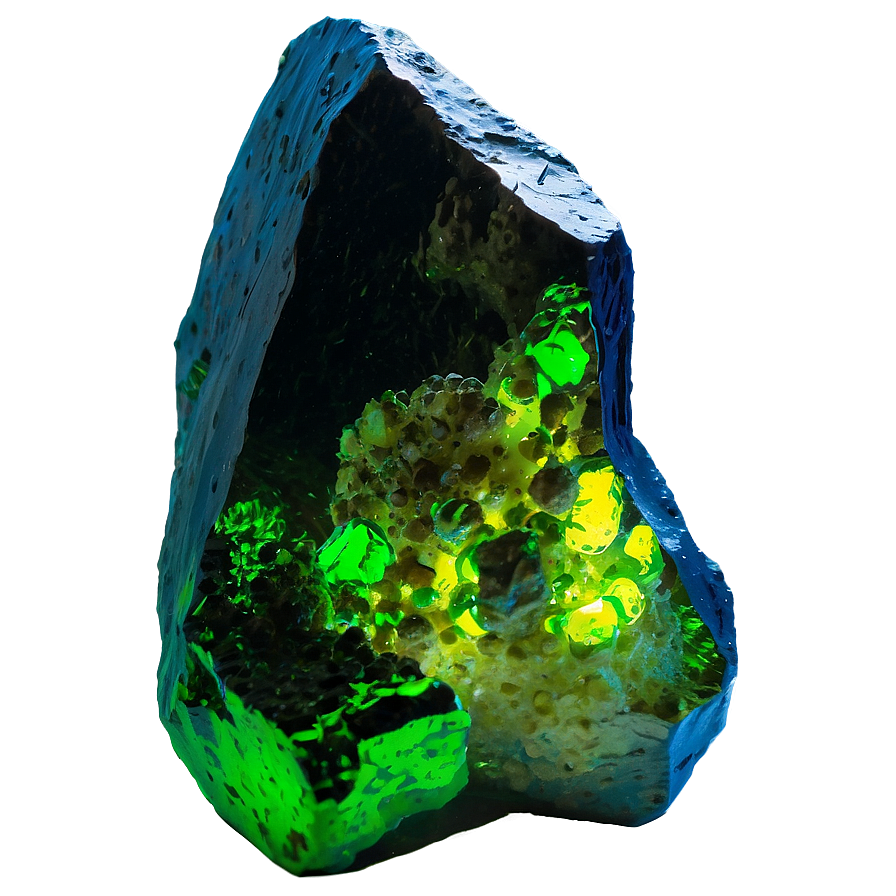 Isolated Uranium Nugget Png 06122024 PNG