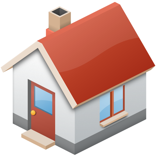 Isometric Home Icon PNG