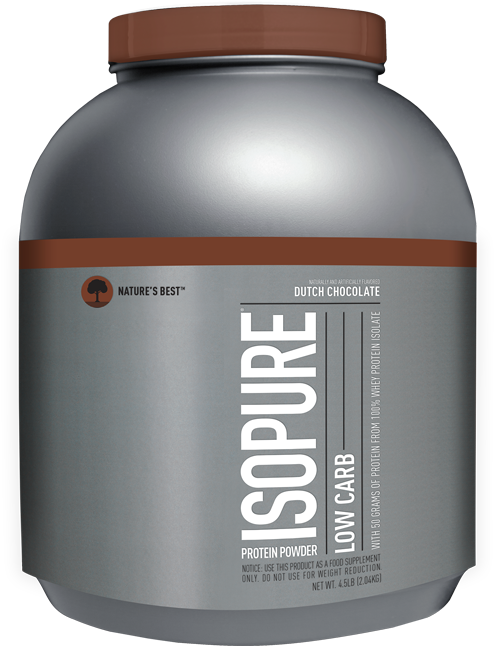 Download Isopure Low Carb Dutch Chocolate Protein Powder | Wallpapers.com