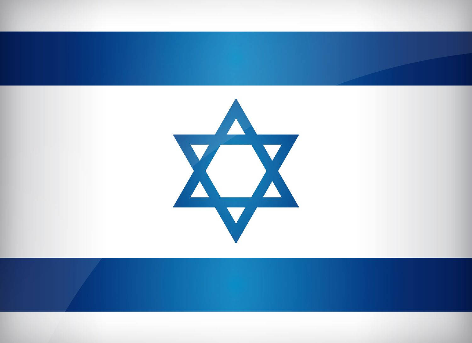 Israel Flag Digital Artwork Wallpaper