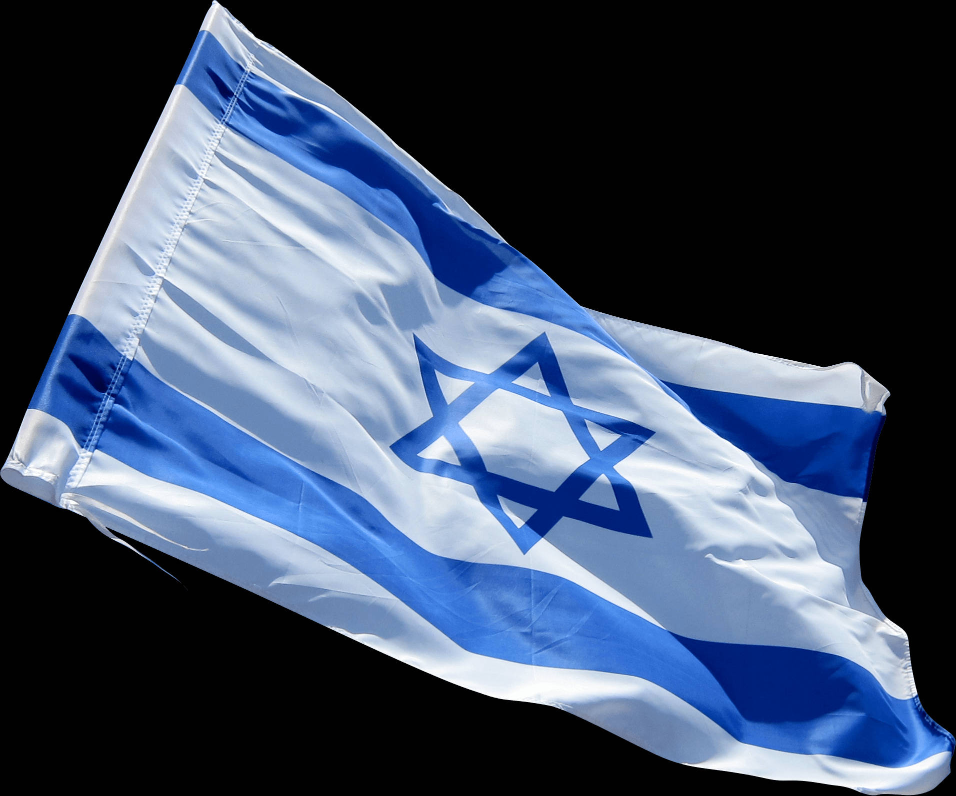 Israel Flag With Star Of David Wallpaper