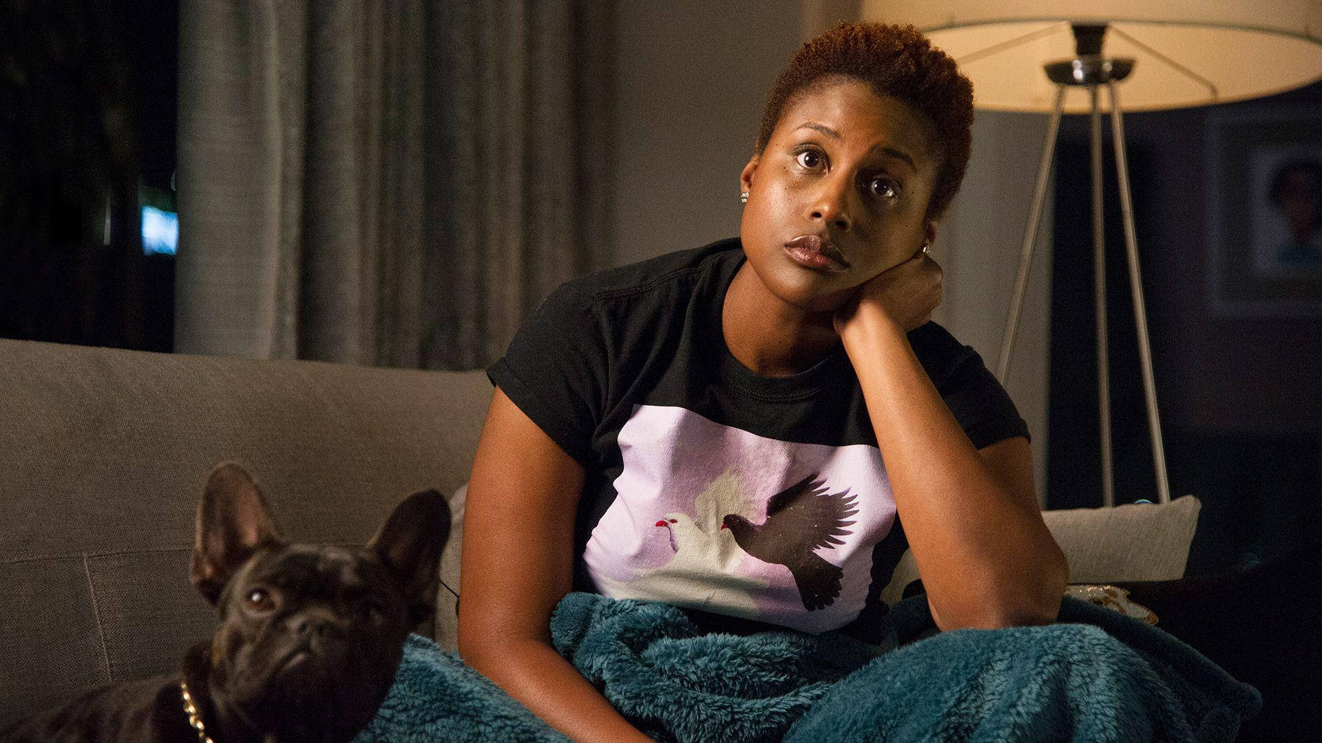 Issa Rae On Tv Show Insecure Wallpaper