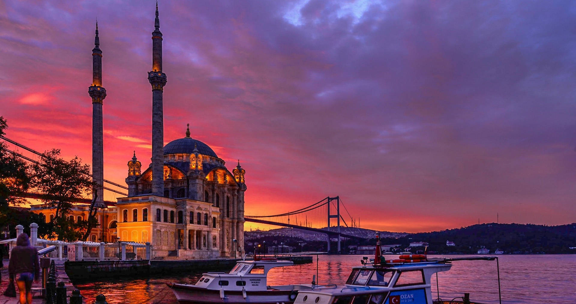 The historic beauty of Istanbul from the corner of Hotel Finder in Turkey Wallpaper